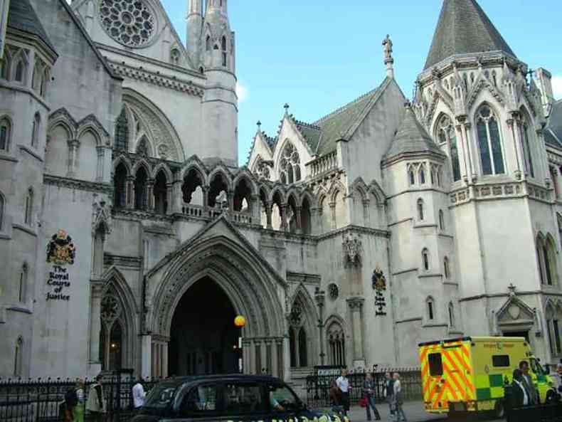 Royal Courts of Justice, em Londres, onde a deciso sobre a apelao dos atingidos ser decidida(foto: nen.gov.uk)