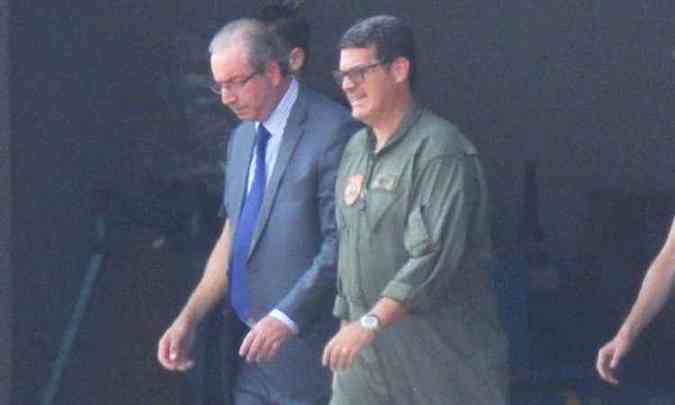 Eduardo Cunha est preso no Paran por ordem do juiz Srgio Moro(foto: Helio Montferre / CB)