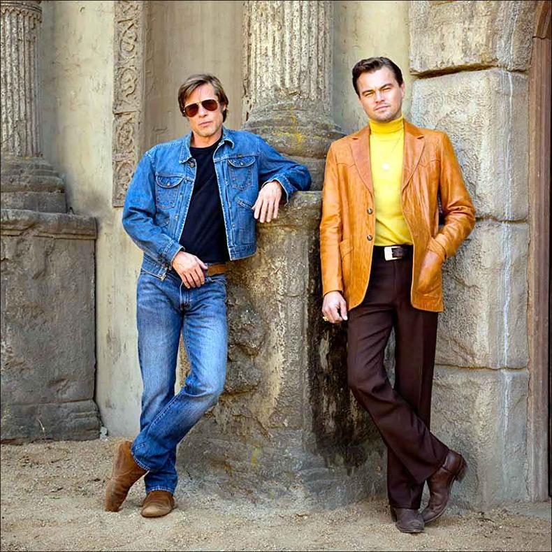 Brad Pitt e Leonardo DiCaprio estão em Era uma vez em Hollywood, mais um concorrente no festival (foto: Sony Pictures/Divulgação) Brad Pitt e Leonardo DiCaprio estão em Era uma vez em Hollywood, mais um concorrente no festival (foto: Sony Pictures/Divulgação)