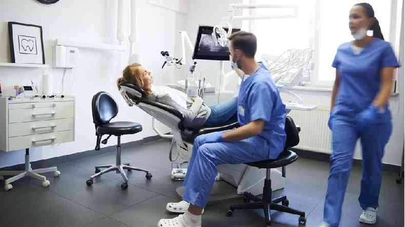 Dentistas correm mais risco de contgio(foto: Getty Images)