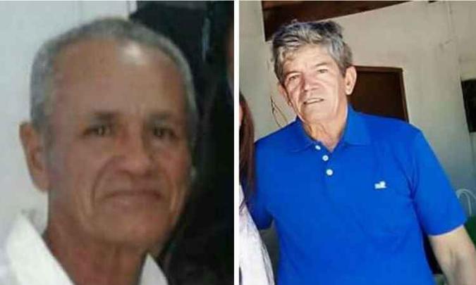Benedito Viera de Almeida e Geraldo Afonso Ribeiro dos Santos foram encontrados mortos dentro de uma cisterna(foto: Arte/Reprodução Álbum de família) Benedito Viera de Almeida e Geraldo Afonso Ribeiro dos Santos foram encontrados mortos dentro de uma cisterna(foto: Arte/Reprodução Álbum de família)