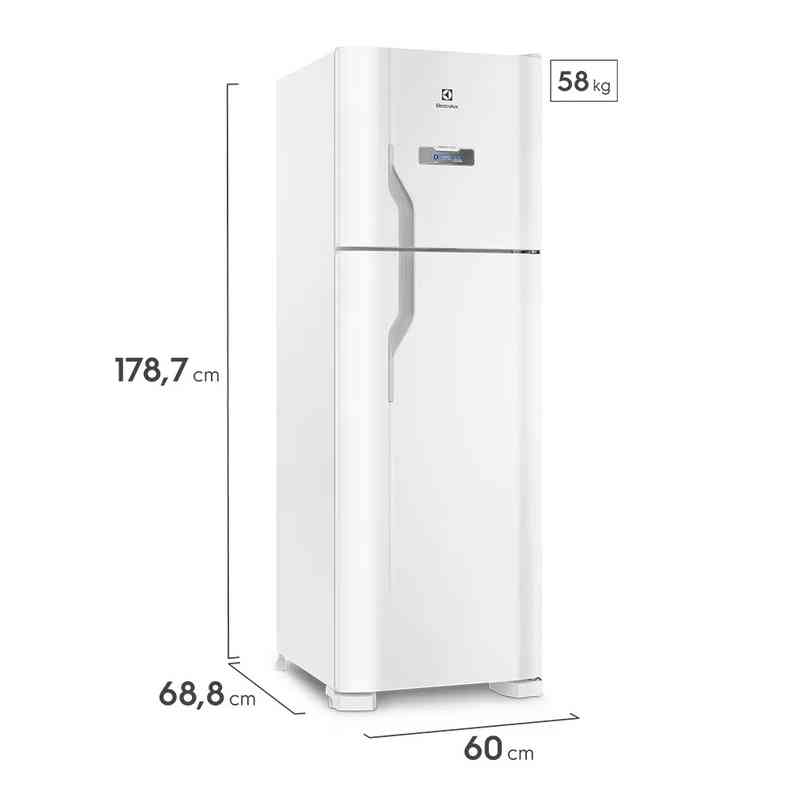 Geladeira Electrolux Duplex Frost Free 371L 