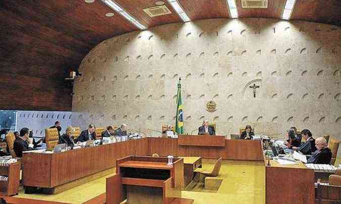 Vencimentos dos ministros do Supremo so referncia para o teto dos salrios do funcionalismo pblico federal (foto: Felipe Sampaio/SCO/STF - 13/11/14)