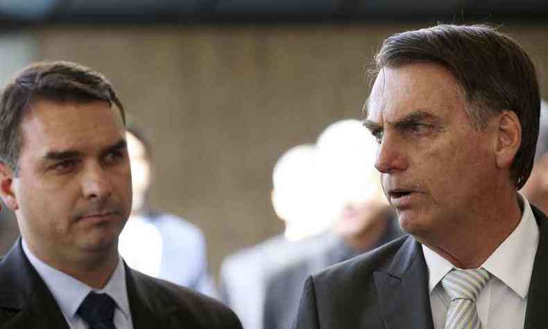 O STF acatou pedido da defesa de Flvio Bolsonaro em suspender investigao(foto: Wilson Dias/Agncia Brasil)