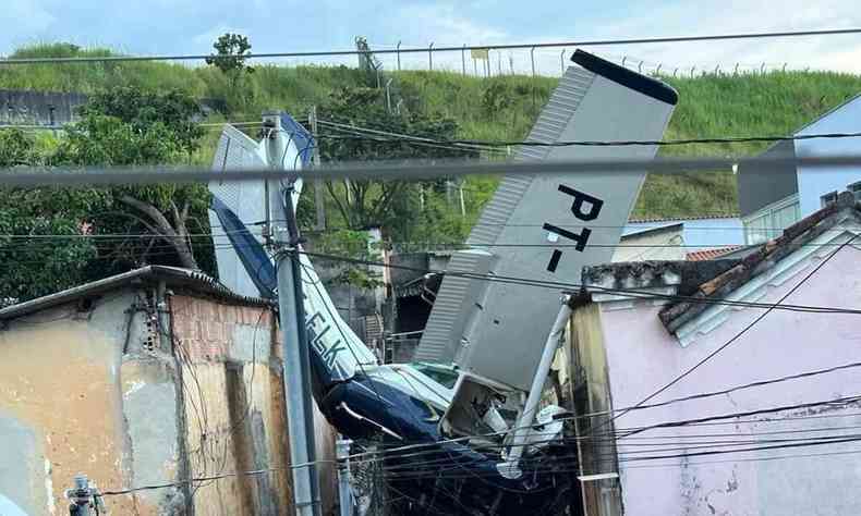 Avião que caiu em Belo Horizonte