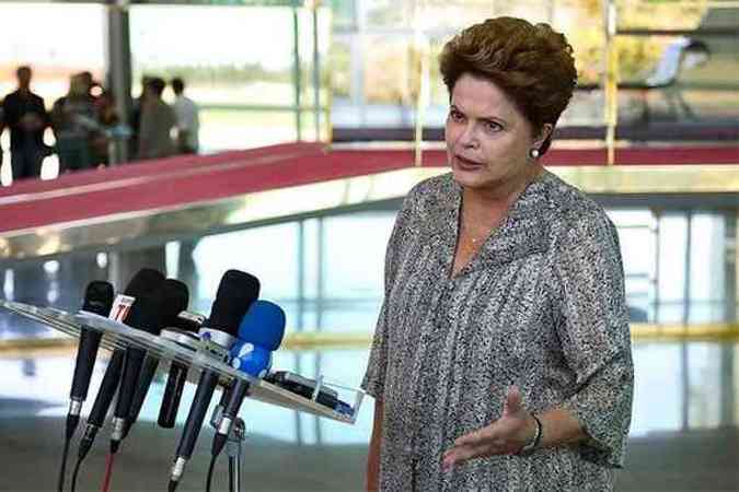 A presidente Dilma, em entrevista nesse domingo: 