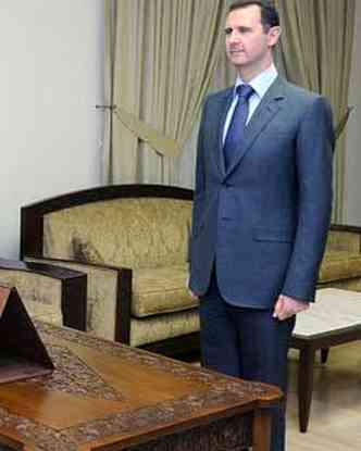 Bashar Assad, presidente srio(foto: HO / SANA / AFP)