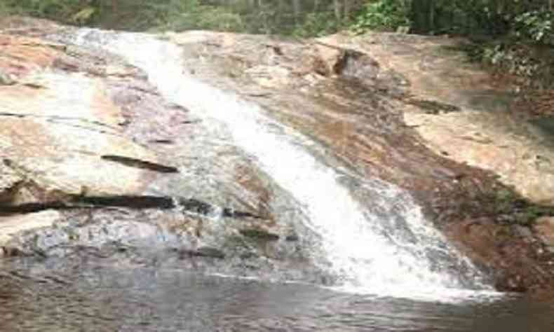 O local do afogamento  conhecido como Paraso das Cachoeiras