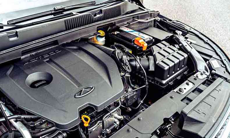 Motor 1.5 turbo de 150cv garante bom desempenho(foto: Caoa Chery/divulgao )