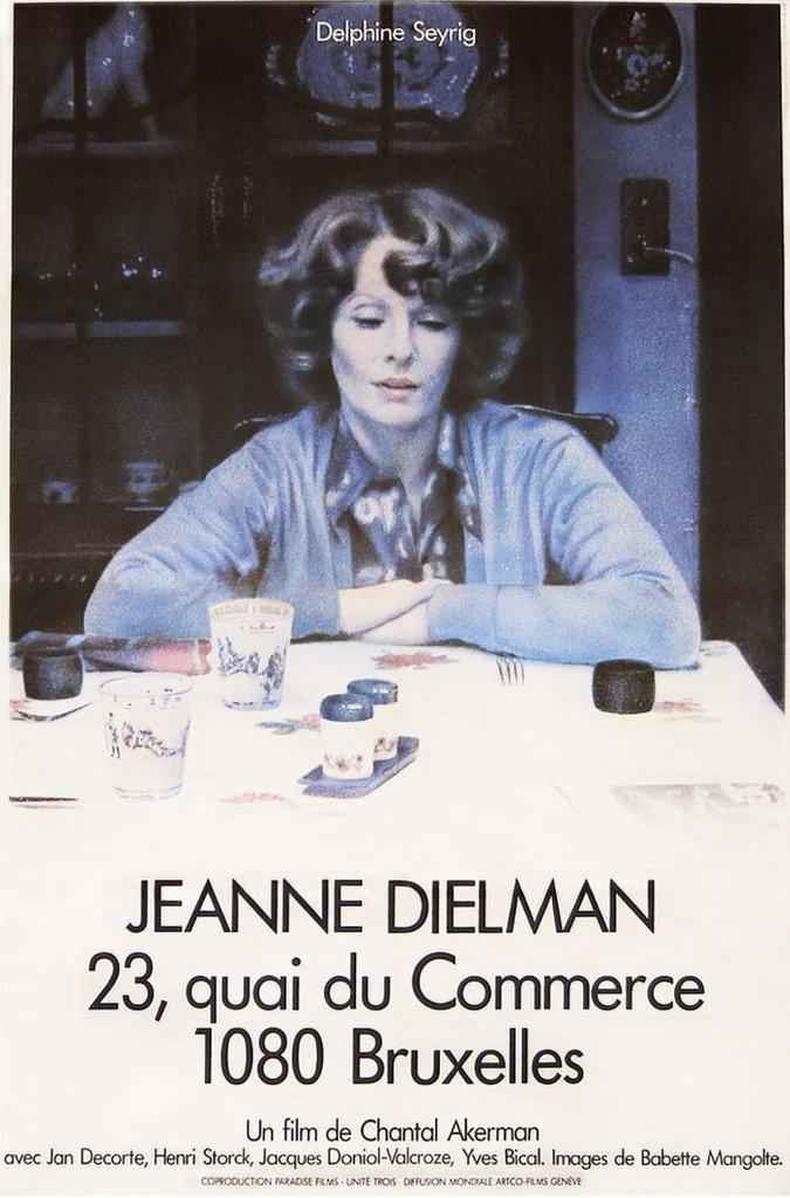 Jeanne Dielman, lançado em 1975, é a história de uma viúva belga que se prostitui para sobreviver, mas mata um de seus clientes(foto: Getty Images) Cartaz do filme