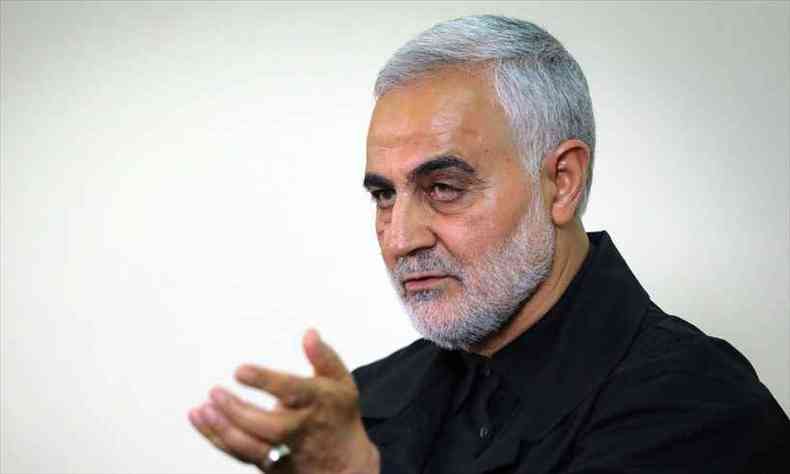 Chefe da Guarda Revolucionria do Iraniana  morto no Iraque (foto: Handout / KHAMENEI.IR / AFP )