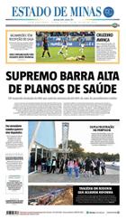 Confira a Capa do Jornal Estado de Minas do dia 17/07/2018
