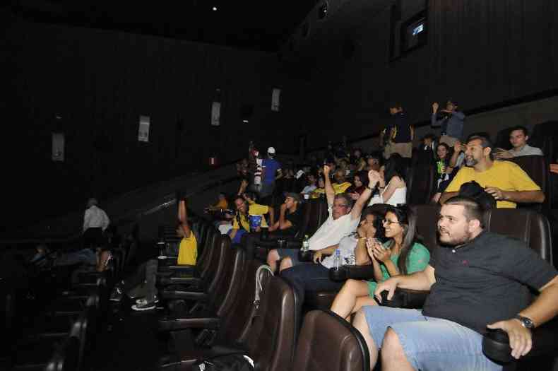 Cinemas foram liberados em julho(foto: Ramon Lisboa/EM/D.A Press)