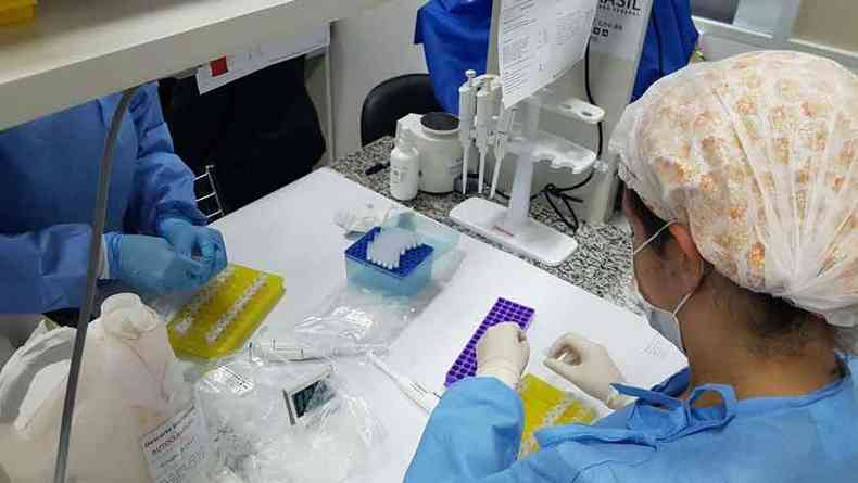 Ensaio clnicos no Centro de Tecnologia em Vacinas da UFMG ser dividido em trs fases(foto: UFMG/DIVULGAO)