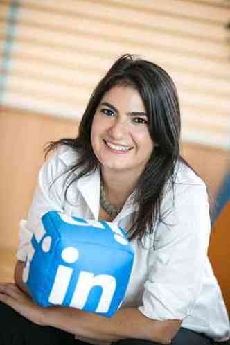 Fernanda Brunsizian, gerente de comunicao corporativa do LinkedIn, alerta que para perfil completo a oportunidade de trabalho  mais relevante(foto: Vivian Koblinsky/Divulgao)