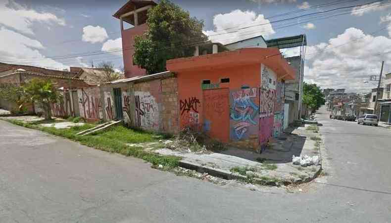 Esquina das ruas Paraibuna e Itabirito, onde ocorreu o crime(foto: Reproduo internet)