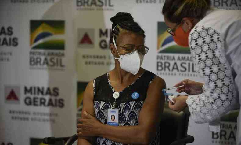 Maria Bom Sucesso implorou para populao manter cuidados contra a COVID-19(foto: Alexandre Rezende / Nitro)