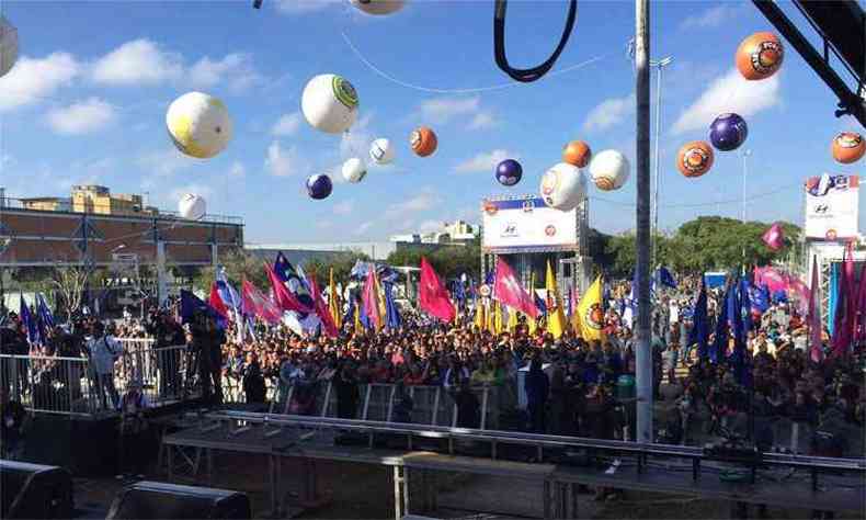 (foto: Imagem da festa promovida pela Fora Sindical no ano passado)