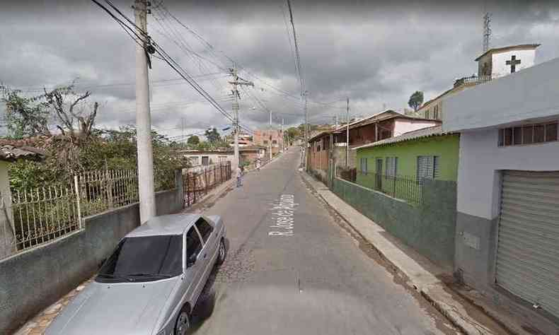 Caso ocorreu no Bairro So Geraldo, em Caet, na Regio Metropolitana de BH(foto: Reproduo/Google Street View)