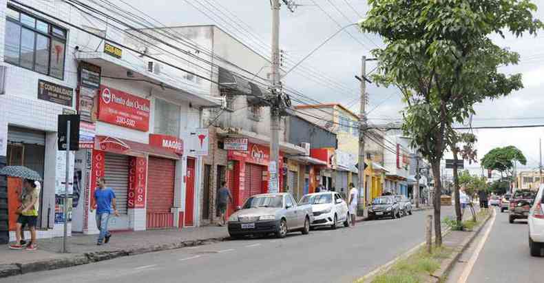 Levantamento da CDL-BH/Instituto Quaest mostra que fechamento de lojas  bem aceito pela maioria dos belo-horizontinos entre 16 e 80 anos(foto: Juarez Rodrigues/EM/D.A Press)