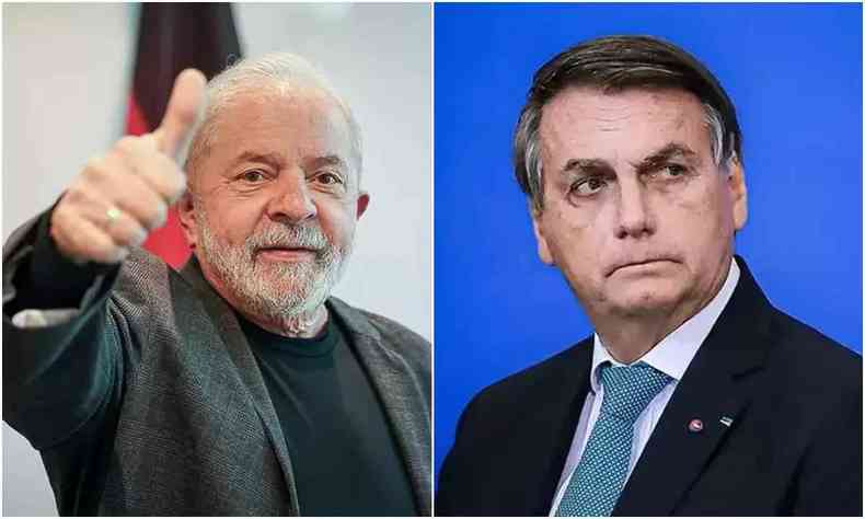 Ex-presidente Lula e Presidente Bolsonaro