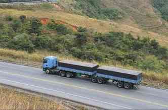 Segmento de transporte registrou maior crescimento no ano passado(foto: Paulo Filgueiras/EM/D.A Press - 16/8/13)