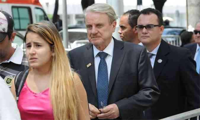 Prefeito Marcio Lacerda chega  sede do TJMG para participar do 102 Encontro do Colgio Permanente de Presidentes de Tribunais de Justia, ocorrido nesta sexta-feira(foto: Gladyston Rodrigues/EM/D.A Press)