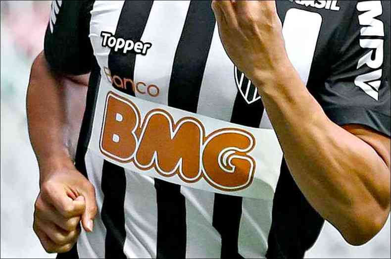 O Banco BMG volta ao mercado do futebol com mais apetite nas camisas de Atltico e Corinthians (foto: Bruno Cantini/Atltico/divulgao)