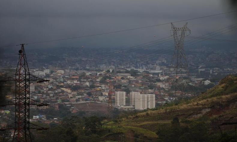 Alerta vale para as Regiões Oeste, Centro-Sul e Barreiro(foto: Leandro Couri/EM/D.A Press) vista do barreiro