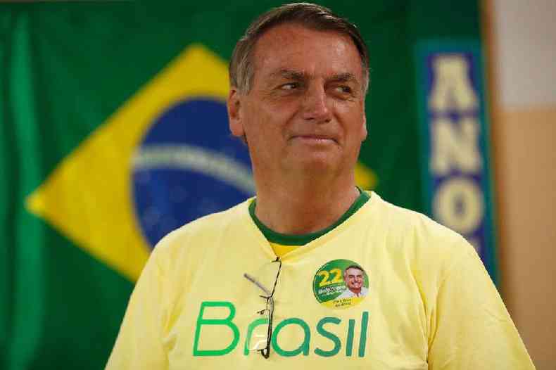 Bolsonaro durante eleies presidenciais de 2022