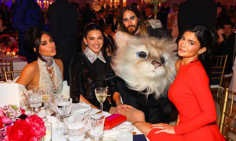 Cl Kardashian e Jared Letto no MET Gala 2023