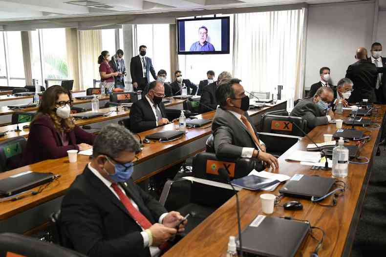 Nos requerimentos, senadores aliados pedem que a CPI convoque mdicos e especialistas alinhados ao governo Bolsonaro(foto: Jefferson Rudy/Agncia Senado)
