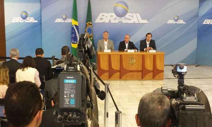 (foto: Reprodução/Twitter do Planalto) (foto: Reprodução/Twitter do Planalto)