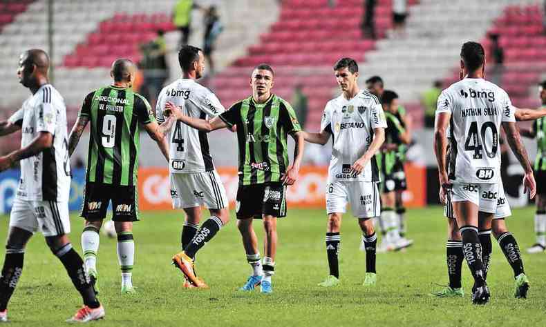 Jogo do Amrica contra o Atltico no Independncia