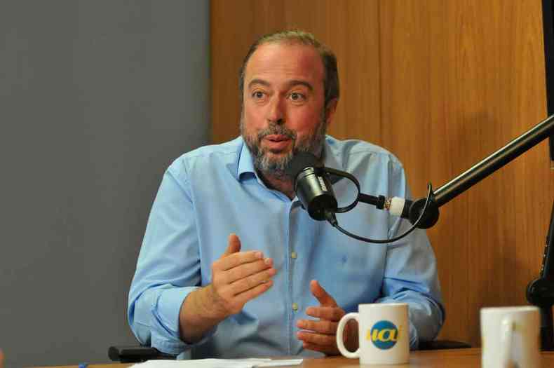 Alexandre Silveira (PSD), senador e coordenador poltico da campanha de Lula no estado
