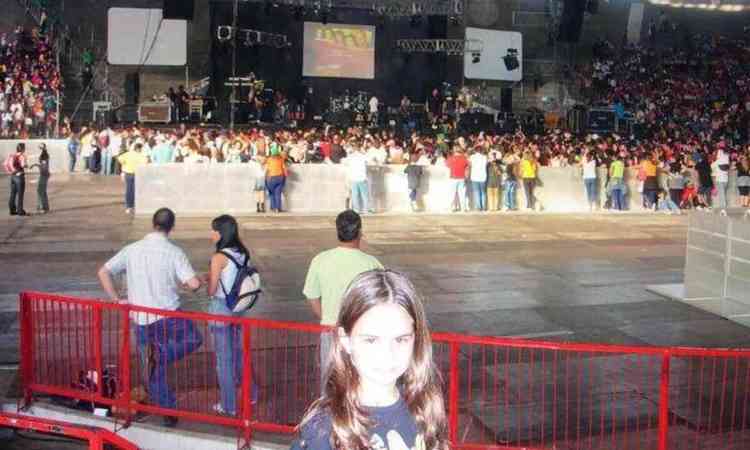Mariana no show do RBD