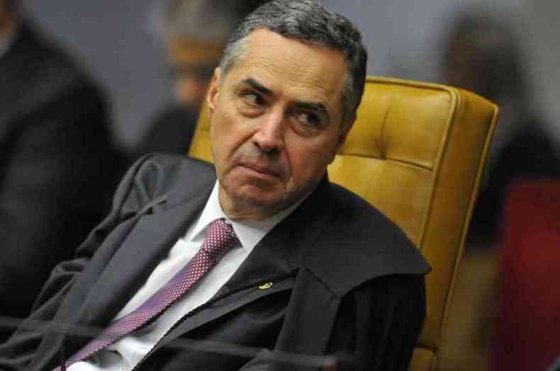 Barroso opinou sobre o caso do exame no entregue por Bolsonaro aps determinao judicial(foto: Minervino Junior/CB/D.A Press)