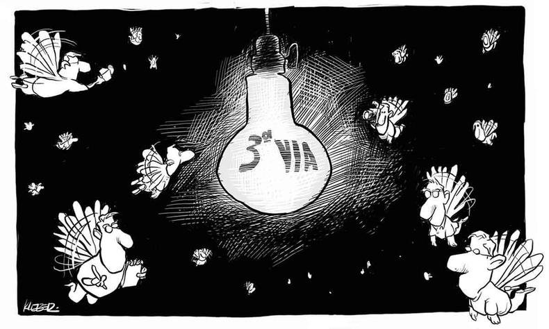 lampada da 3� via acesa com mariposas em volta