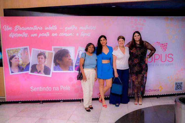 Elenco de 'Sentindo na pele' 