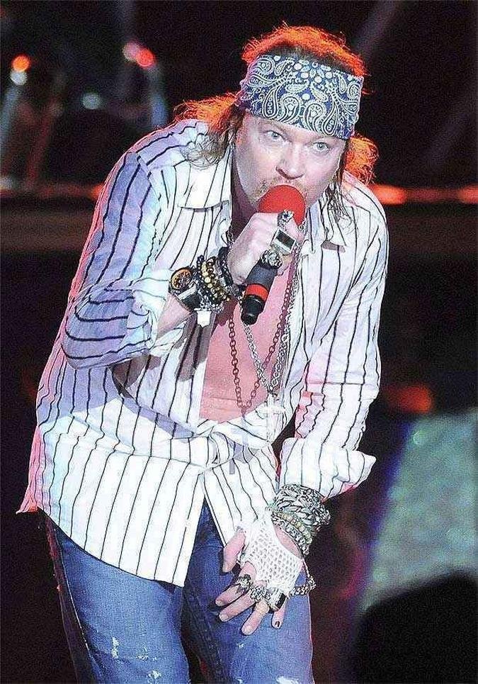Axl Rose(foto: REUTERS/Patricia Torres ) Axl Rose(foto: REUTERS/Patricia Torres )