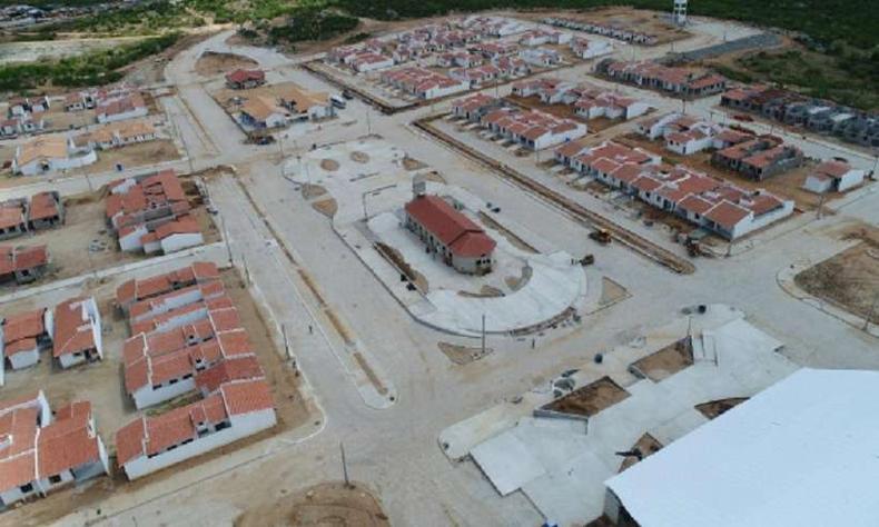 (foto: Reprodução) Casas populares no Nordeste