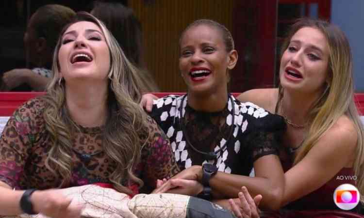 Amanda, Aline e Bruna, do BBB 23