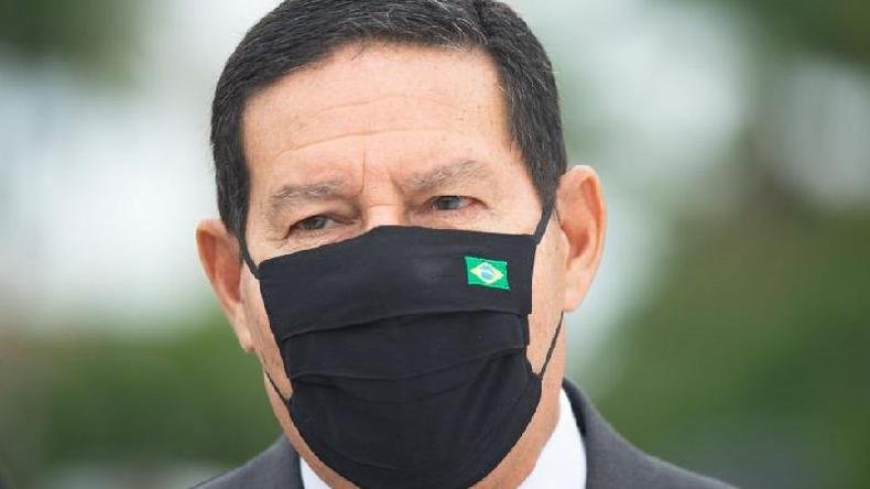 Mourão defendeu ações mais 'significativas' por parte do Ocidente em resposta à invasão russa(foto: Getty Images) Hamilton Mourão