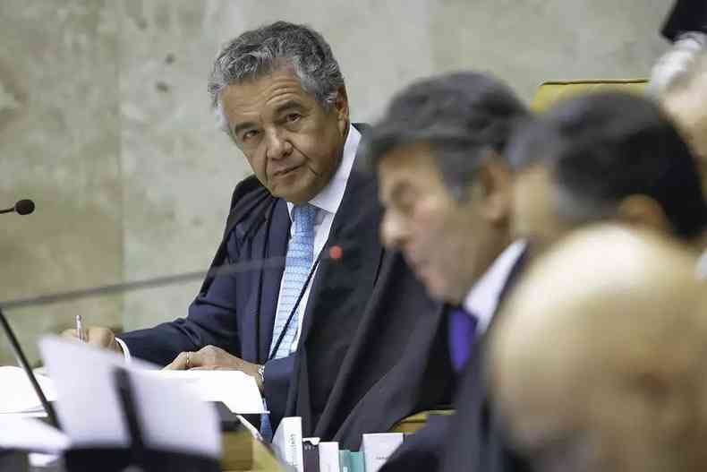 Ministro Marco Aurlio Mello revelou ao Correio Braziliense, nesta segunda-feira, que temia a possvel eleio de Jair Bolsonaro(foto: Fellipe Sampaio/STF )
