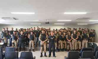 Operação mobilizou 48 policiais militares(foto: Polícia Militar / Divulgação)