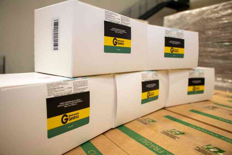 Unidades de Diazepam sero distribudas em hospitais mineiros(foto: Fbio Marchetto / Imprensa MG)
