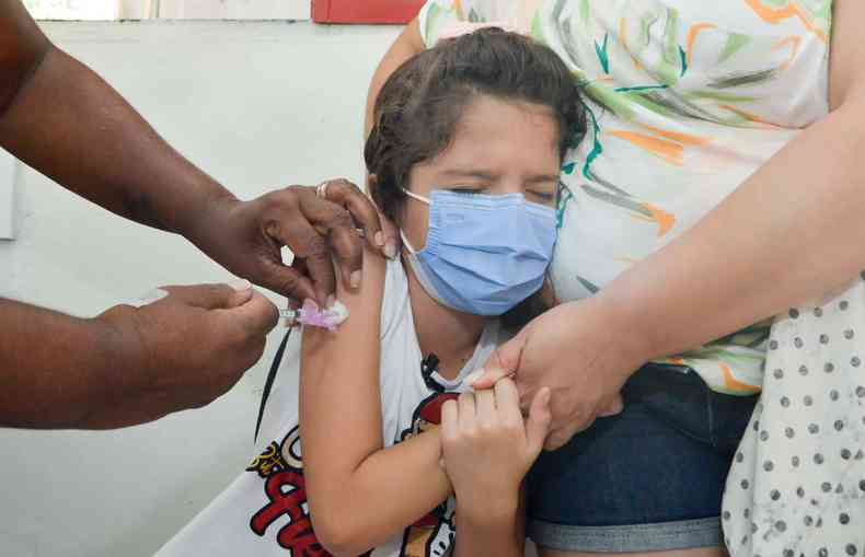 Vacinao infantil contra a Covid-19 em Minas Gerais