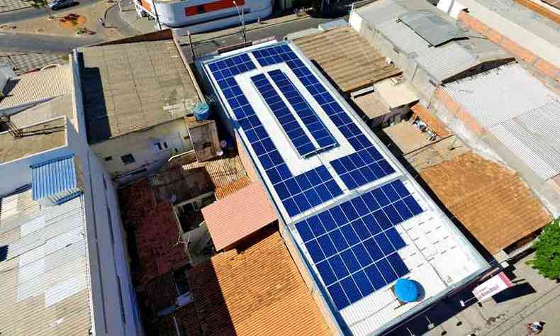Gerao de energia limpa no Norte de Minas: dobrou o nmero de usinas solares financiadas no estado(foto: Minas Brasil/Divulgao %u2013 19/7/18)
