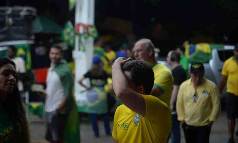 Bolsonaristas no QG