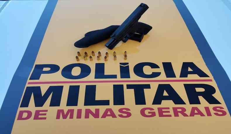 Arma usada no crime foi apreendida pela Polcia Militar